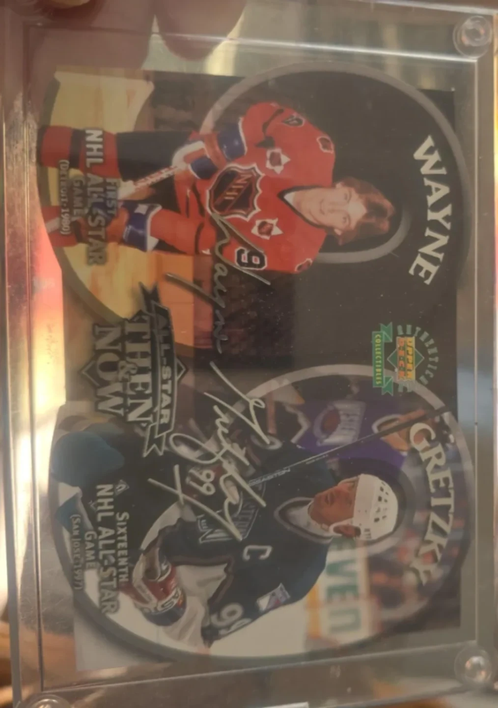 NHL All-Star Then & Now Trading Card