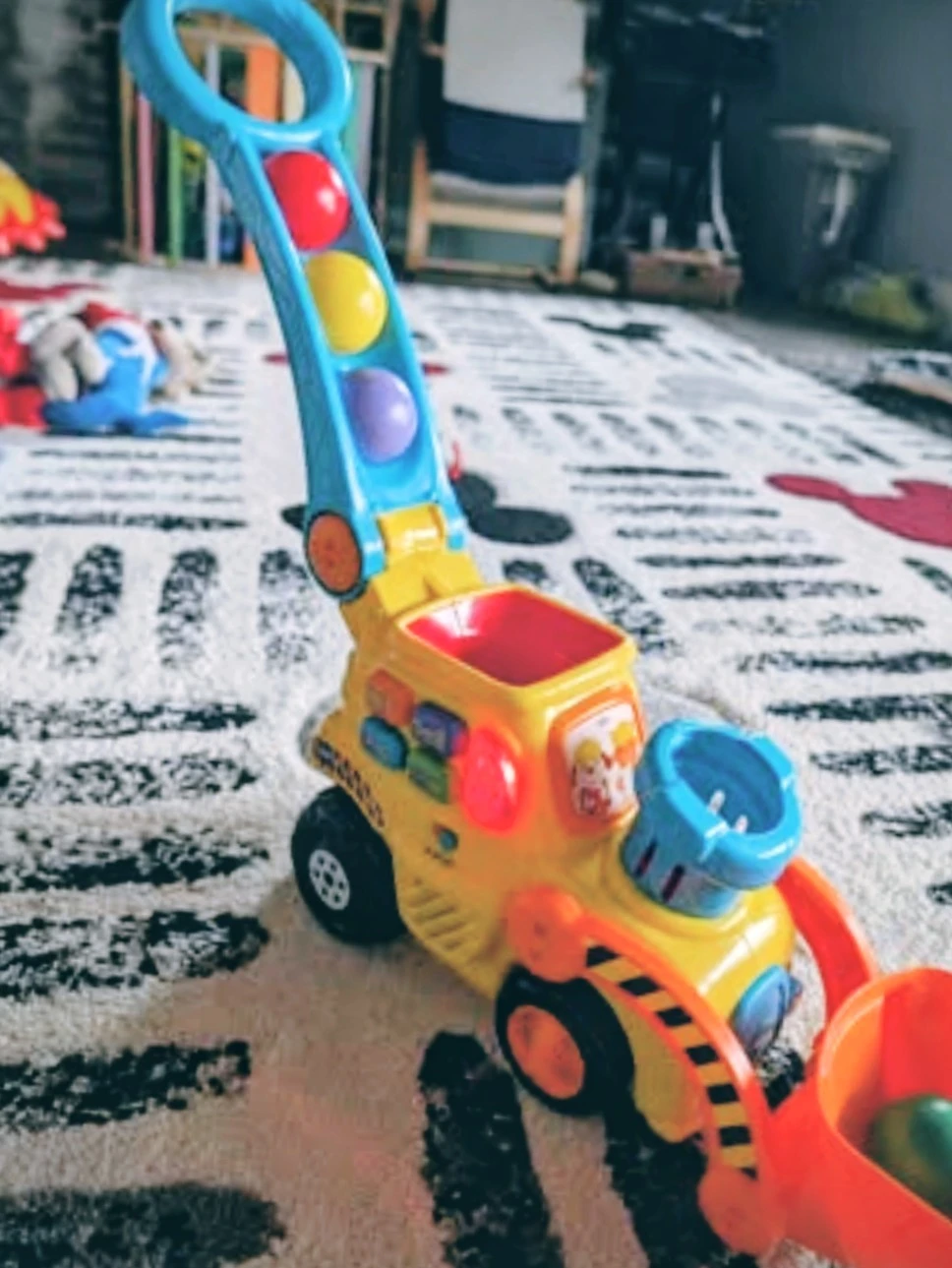 Push Toy Truck with Balls