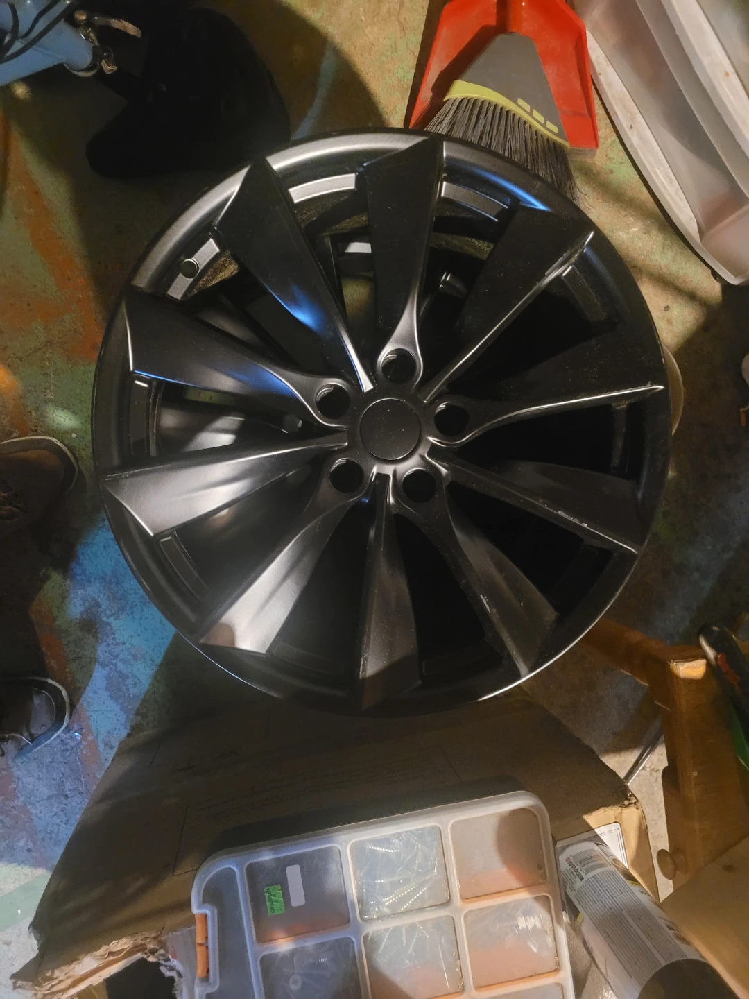 Tesla x model turbine replica rim