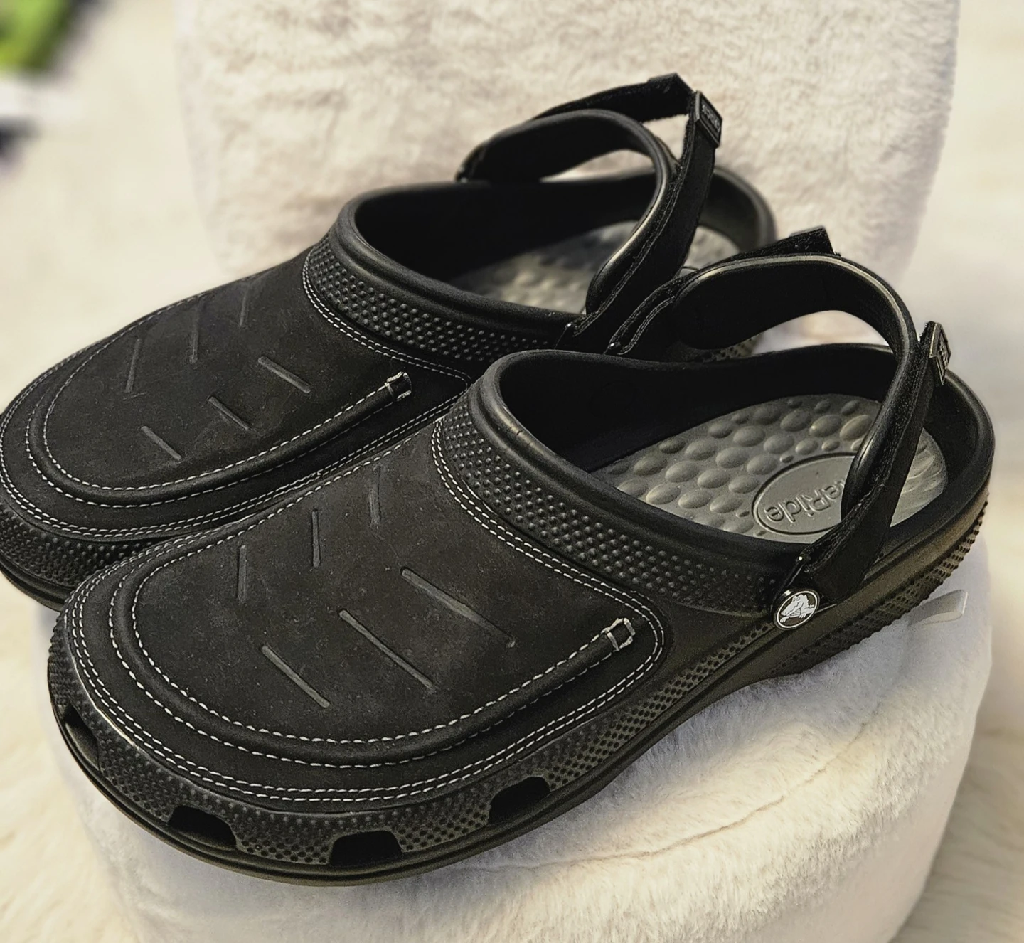 Crocs Men's Yukon Vista II LiteRide Clogs Blak Slate/Grey M12 - photo 5