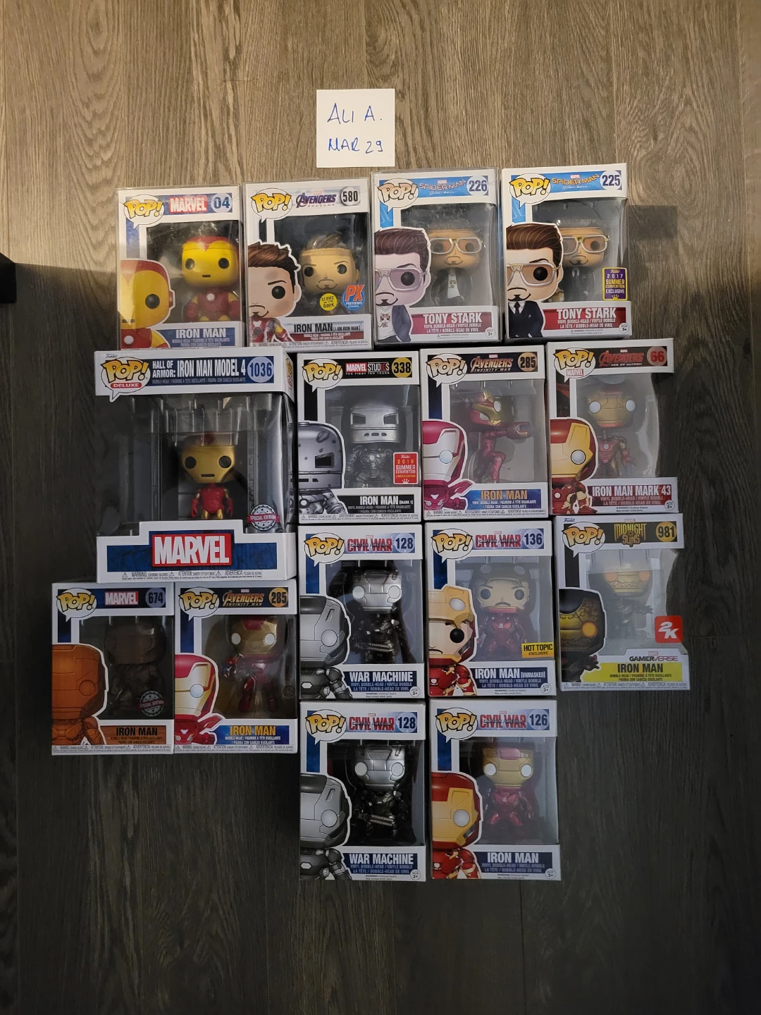 Funko Pop! Marvel Iron Man & War Machine Collection