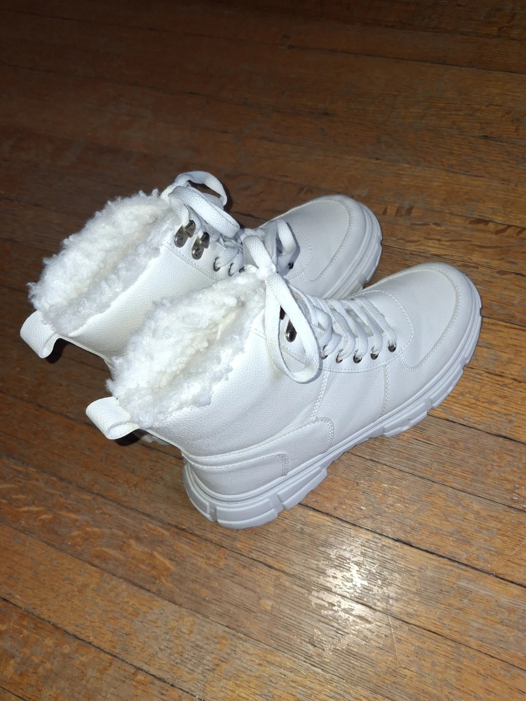 Chunky Platform White Boot - photo 2