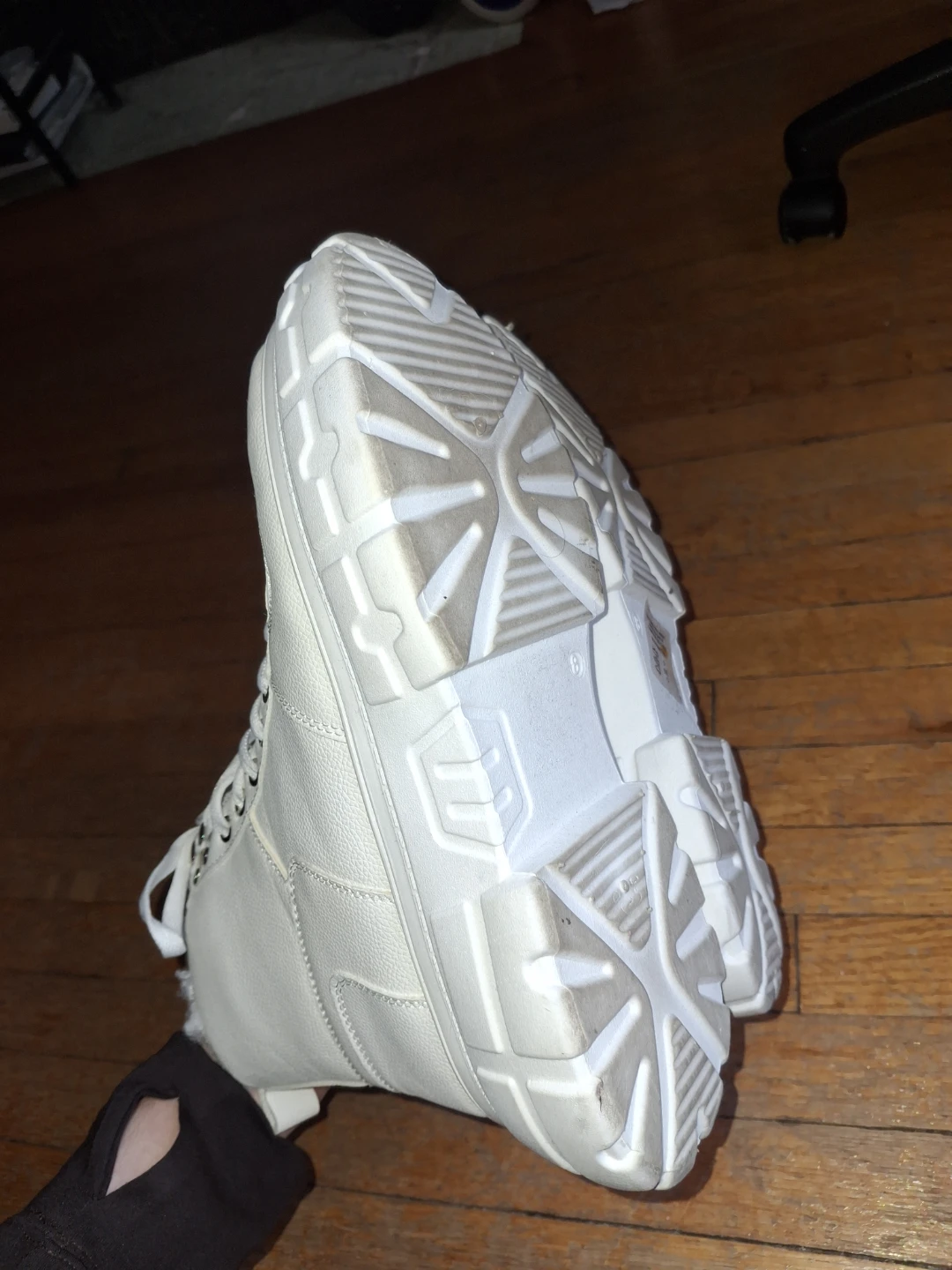 Chunky Platform White Boot - photo 5