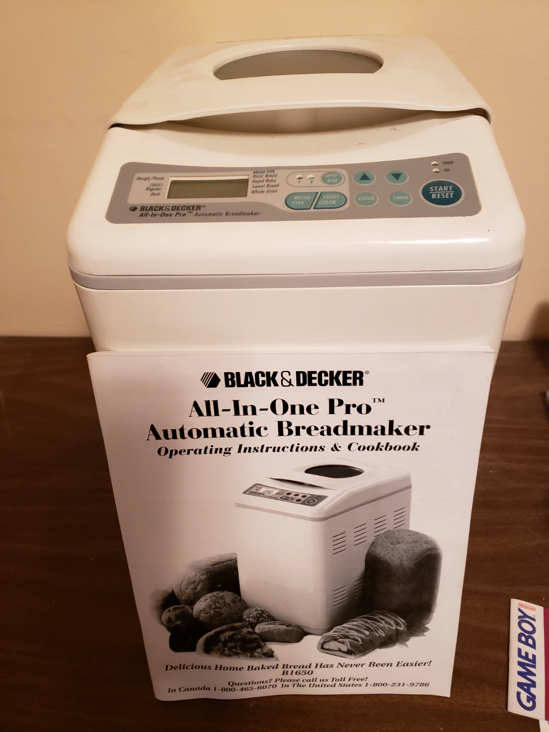 Black & Decker All-In-One Pro Automatic Breadmaker
