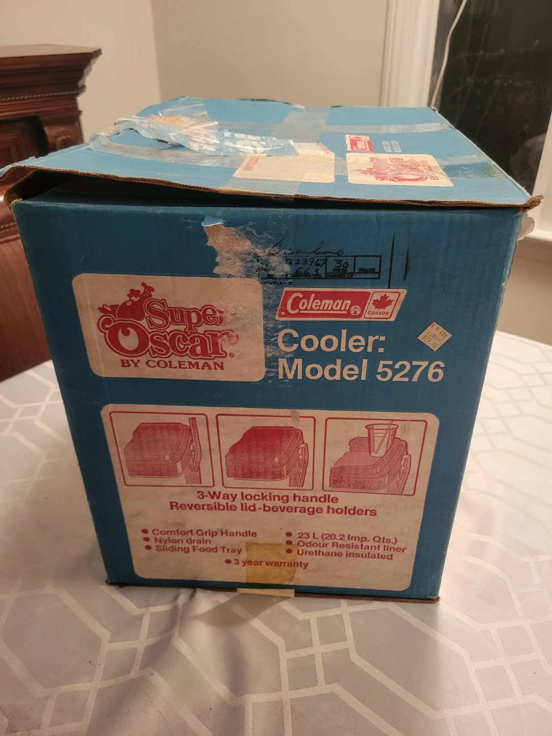 Coleman Super Oscar Cooler Model 5276