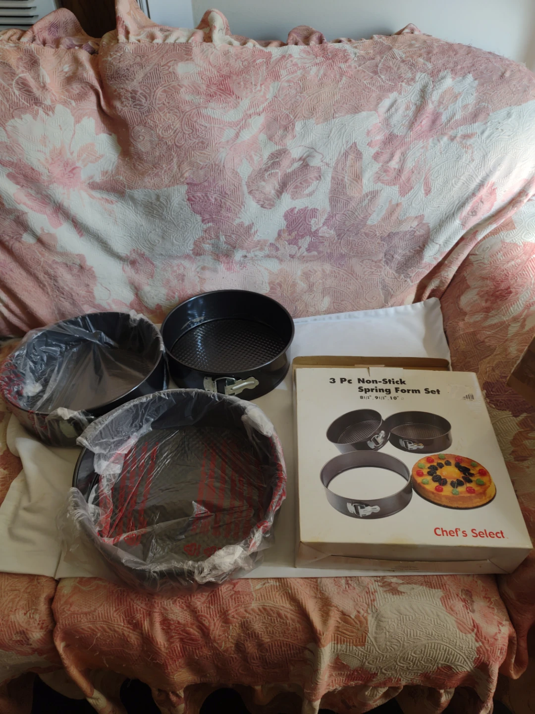3 pans 3 sizes