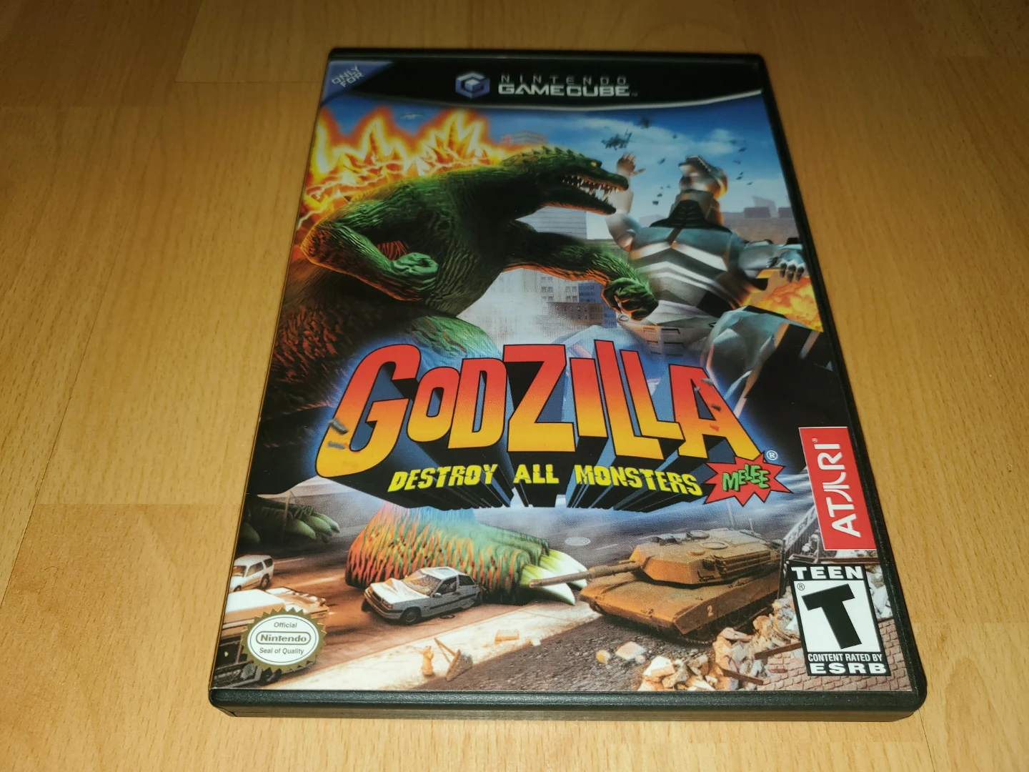 Godzilla Destroy All Monsters Melee Nintendo GameCube Game