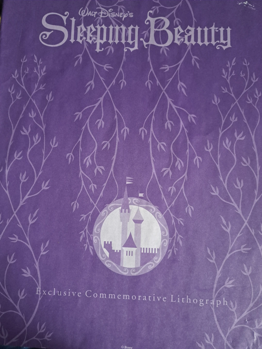 Walt Disney's Sleeping Beauty Exclusive Commemorative Lithograph - photo 2
