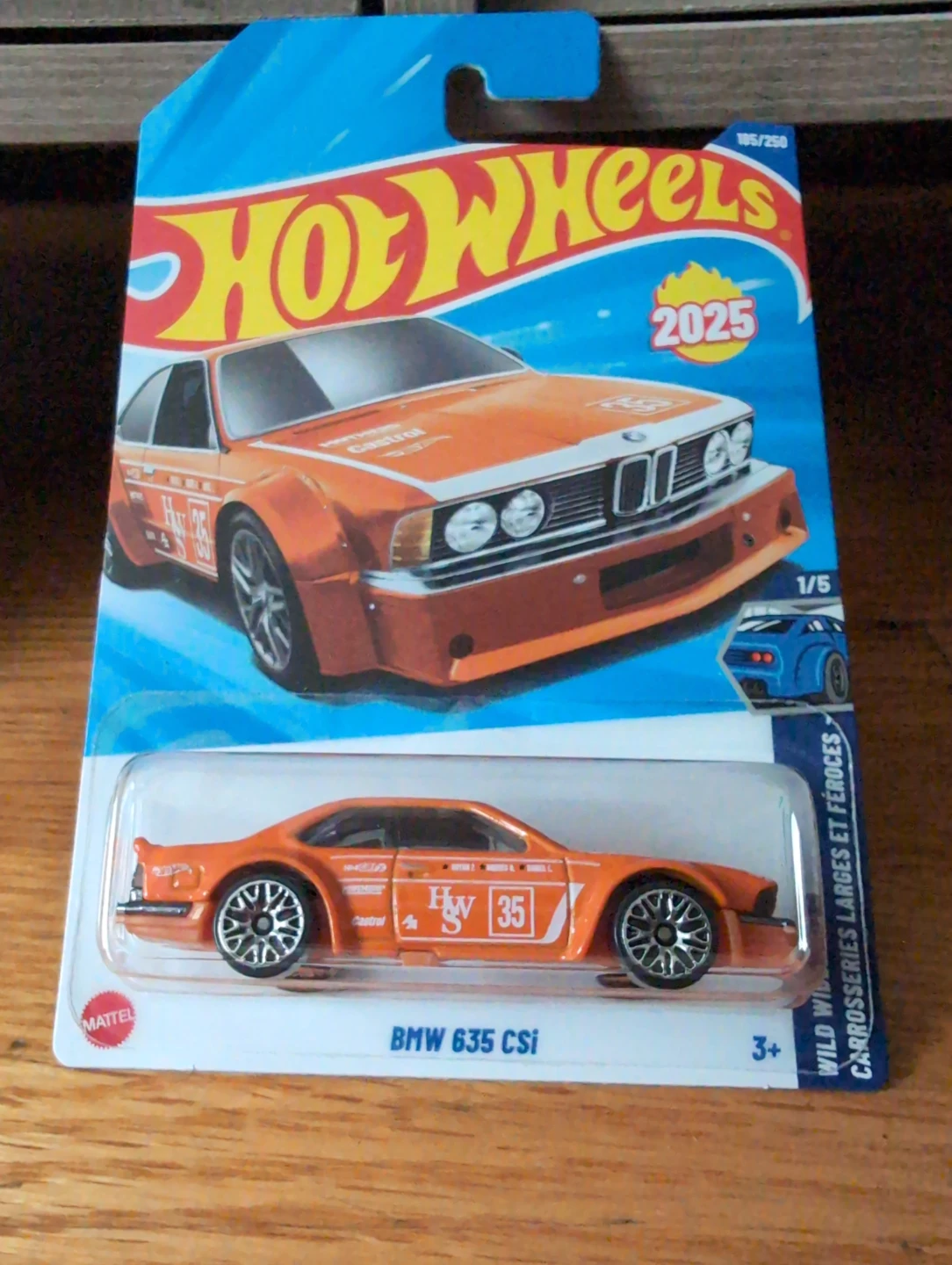 Hot Wheels BMW 635 CSi Orange