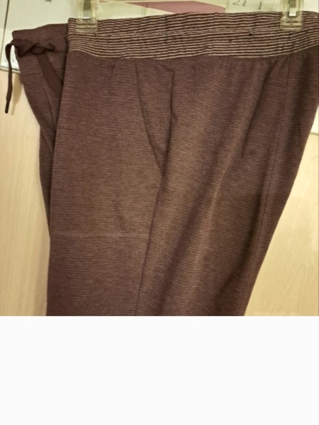 2 PAIR SWEATPANTS NEW PURPLE, L, PANTS POCKETS - photo 2