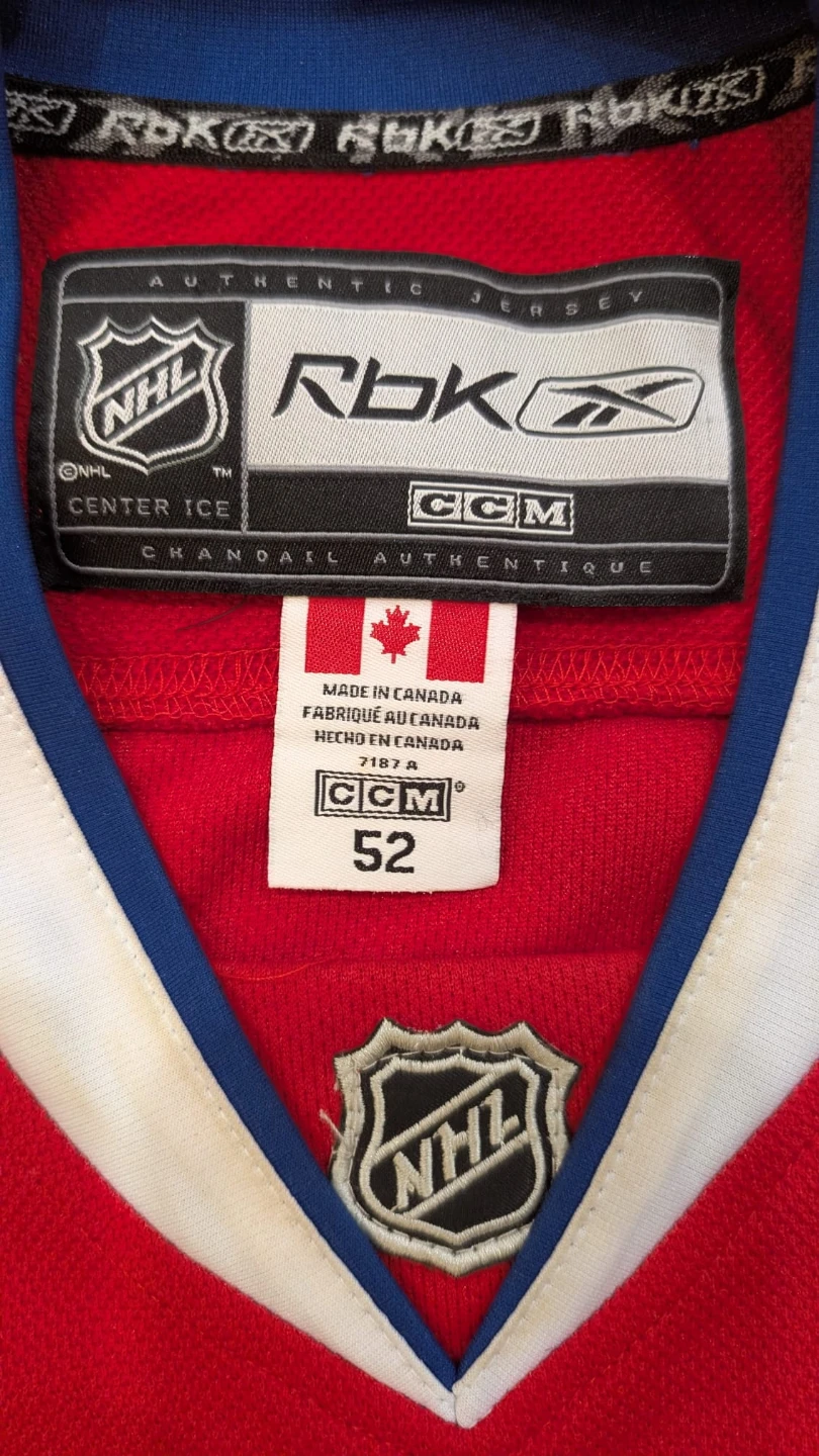 ​RARE Koivu Montreal Canadiens Authentic Reebok Jersey- Size 52 - photo 3