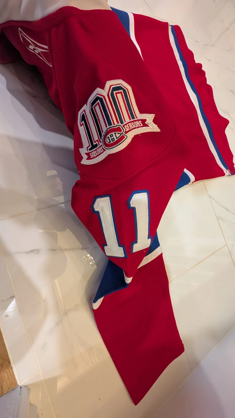 ​RARE Koivu Montreal Canadiens Authentic Reebok Jersey- Size 52 - photo 5