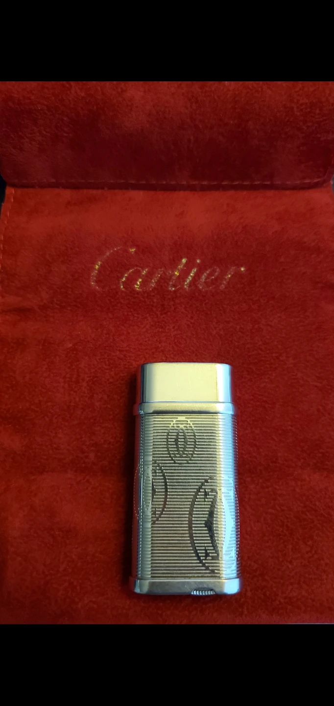 Cartier Lighter - Silver(100%)[Authenticity]