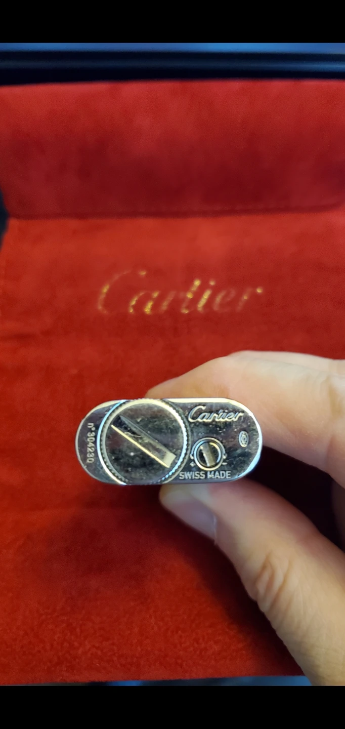 Cartier Lighter - Silver(100%)[Authenticity] - photo 2
