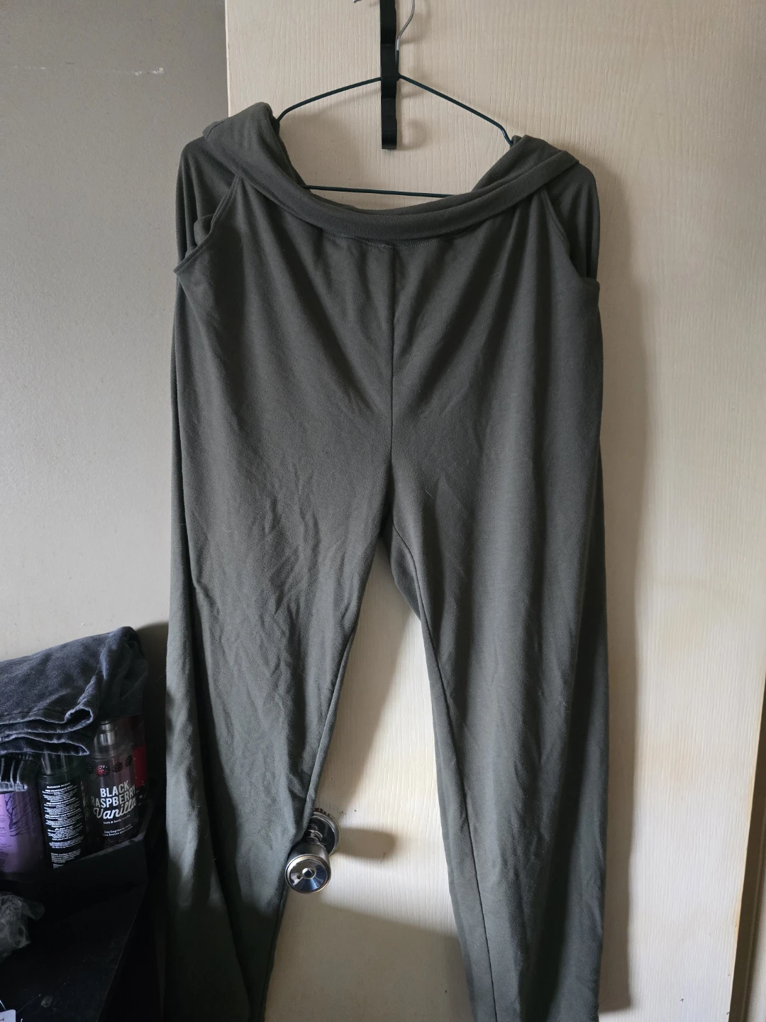 Women's Green Lounge Pants from old Navy Size medium .