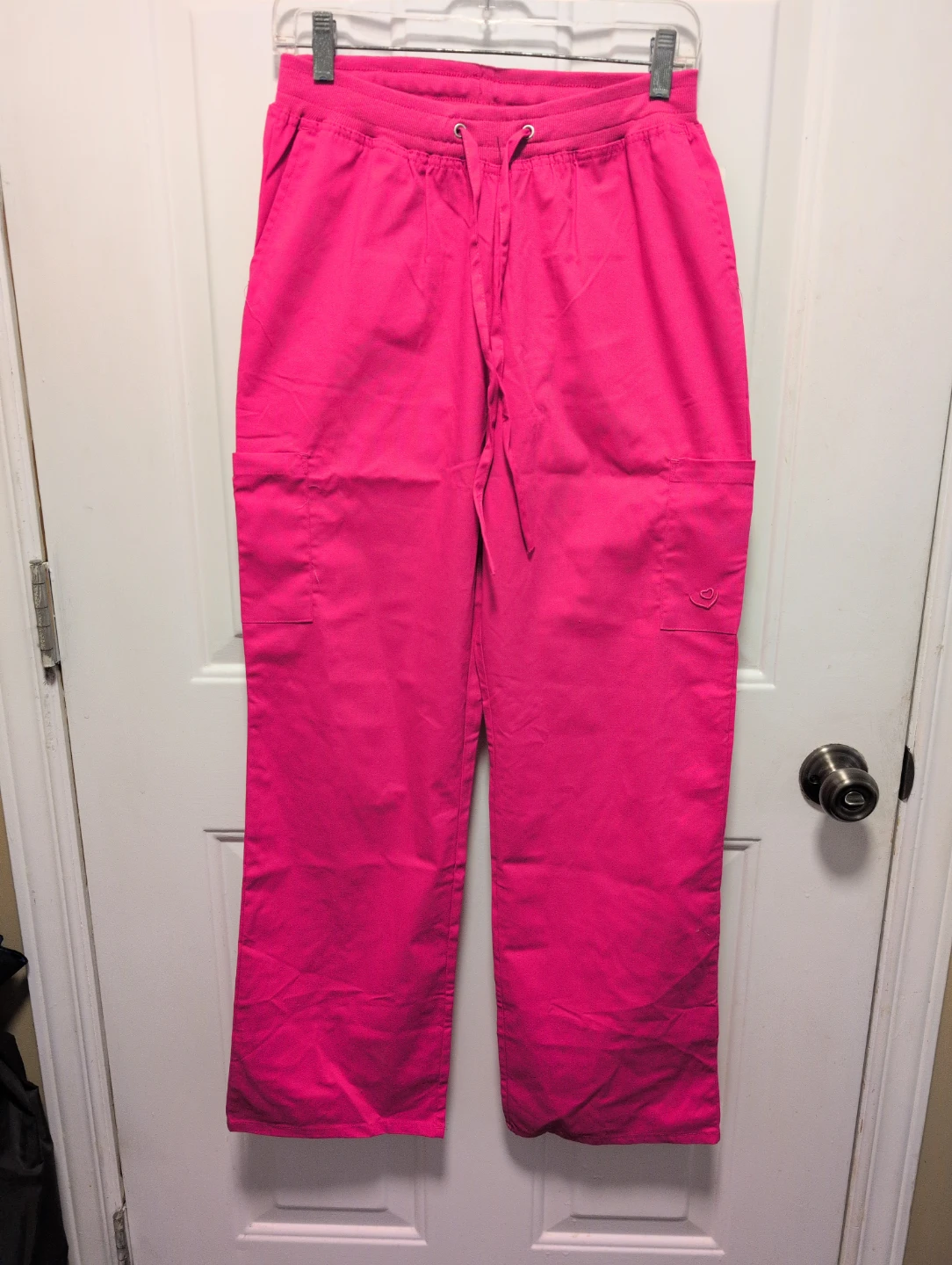 Women's Pink Scrub Pants Size S - photo 2