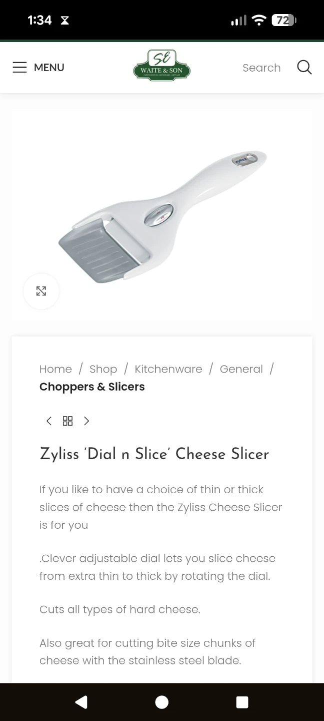 Zyliss Dial n Slice Cheese Slicer - photo 3