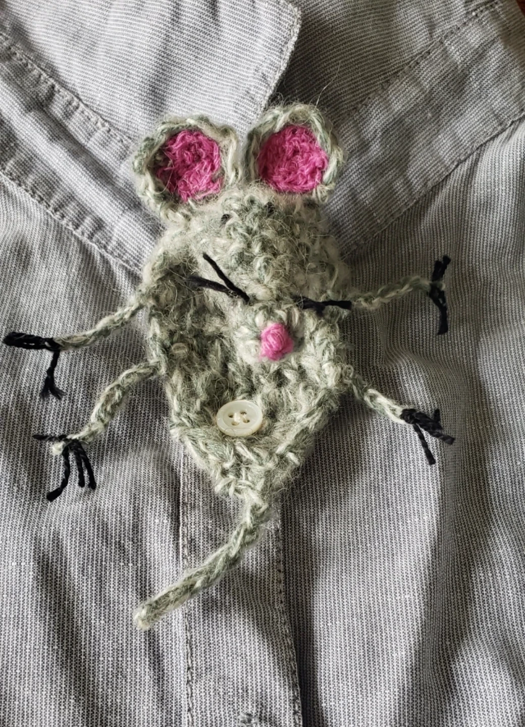 Crochet Mouse Toy