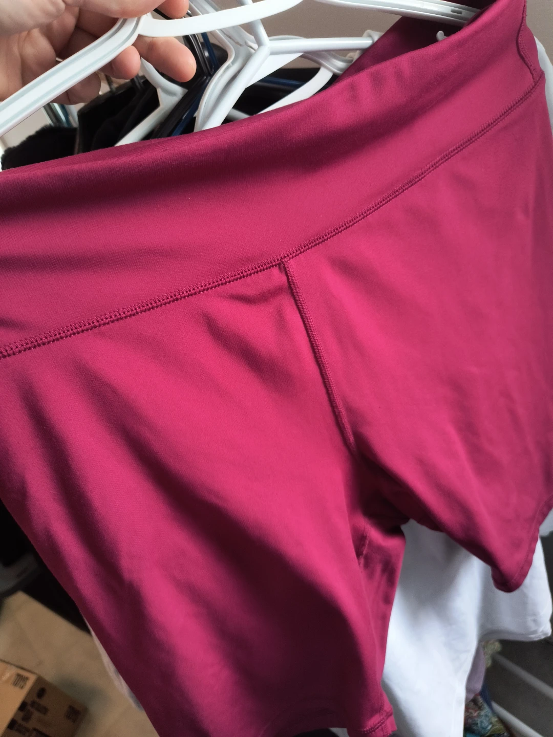 Joe Fresh Active Women's L/G Magenta Bike Shorts