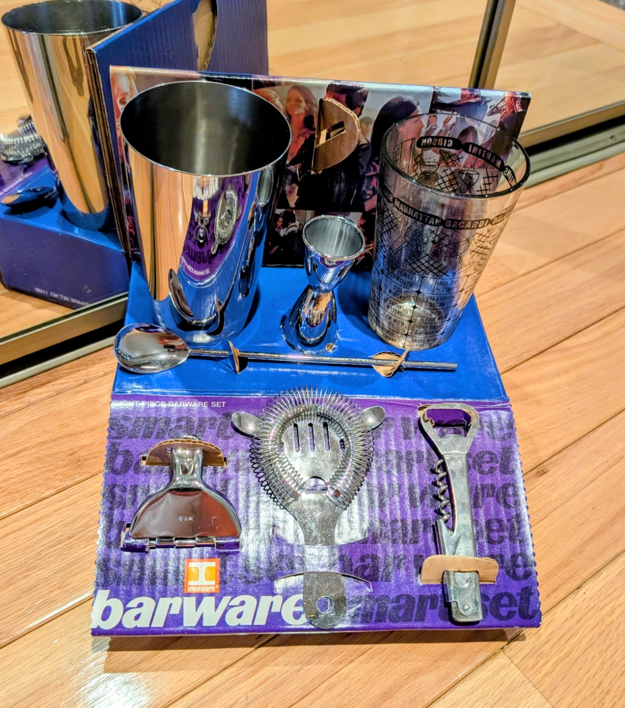 Irwinware 8-Piece Barware Set - photo 3