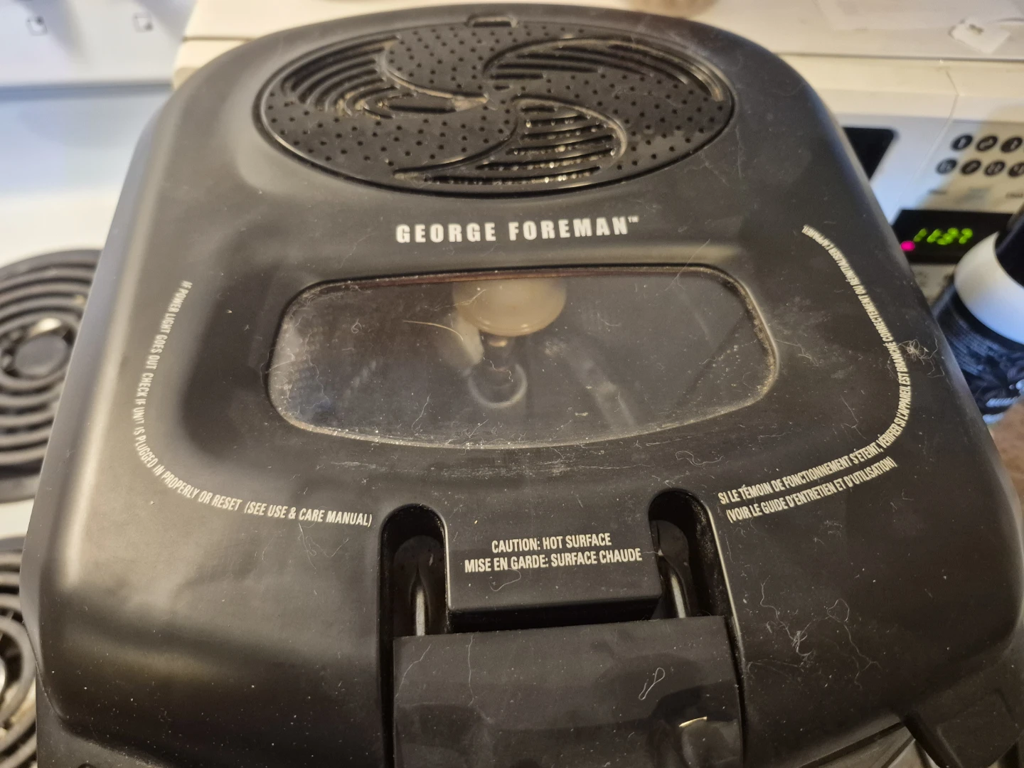 George Foreman Lean Mean Fat Reducing Grilling Machine - photo 2