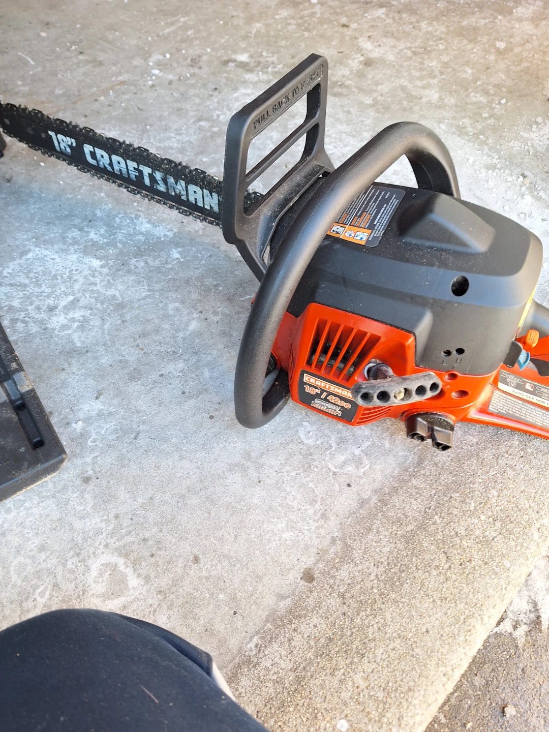 MAC 3516 Chainsaw with Case and craftsman - photo 2
