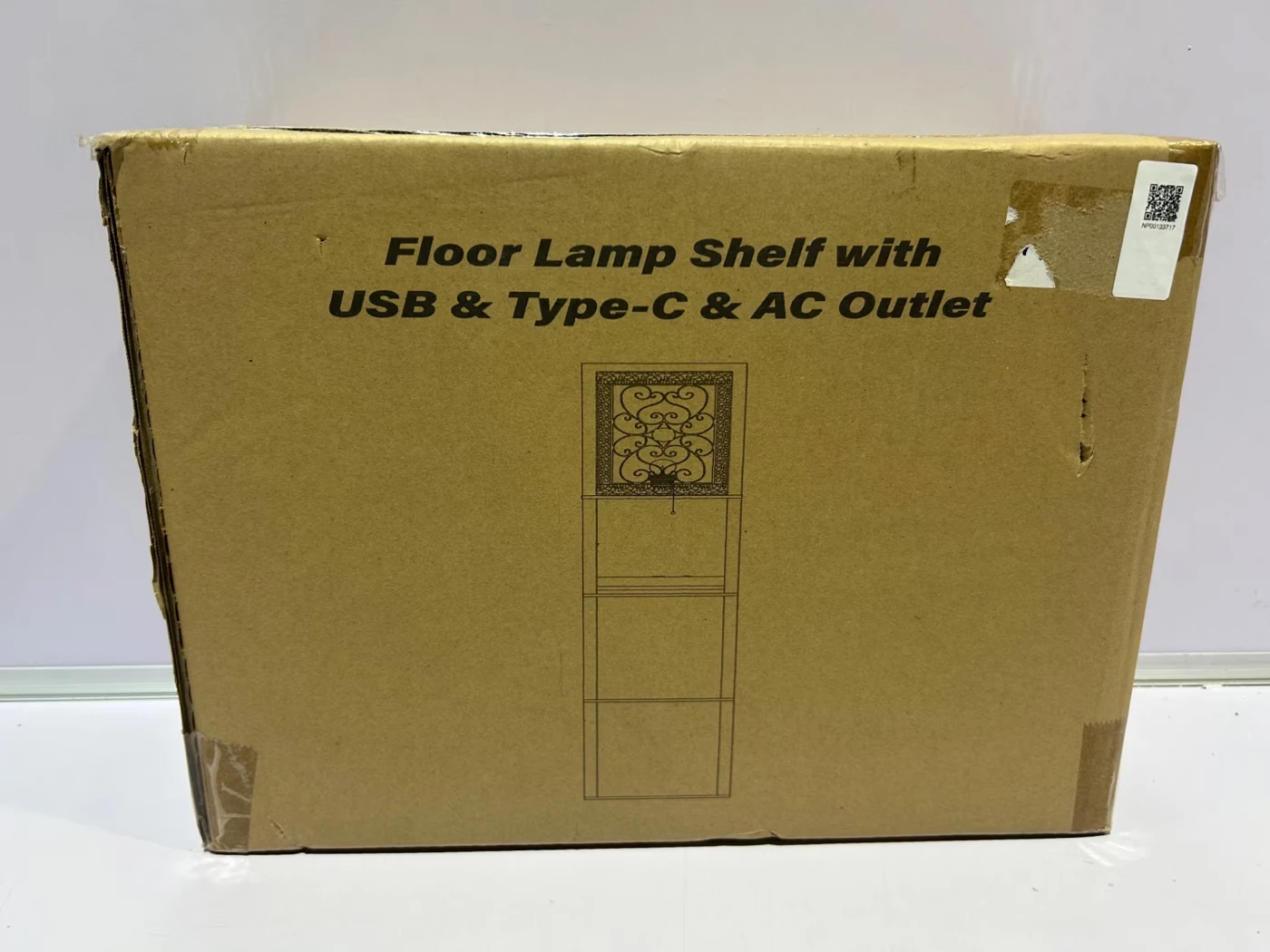 Floor Lamp Shelf with USB & Type-C & AC Outlet - photo 3