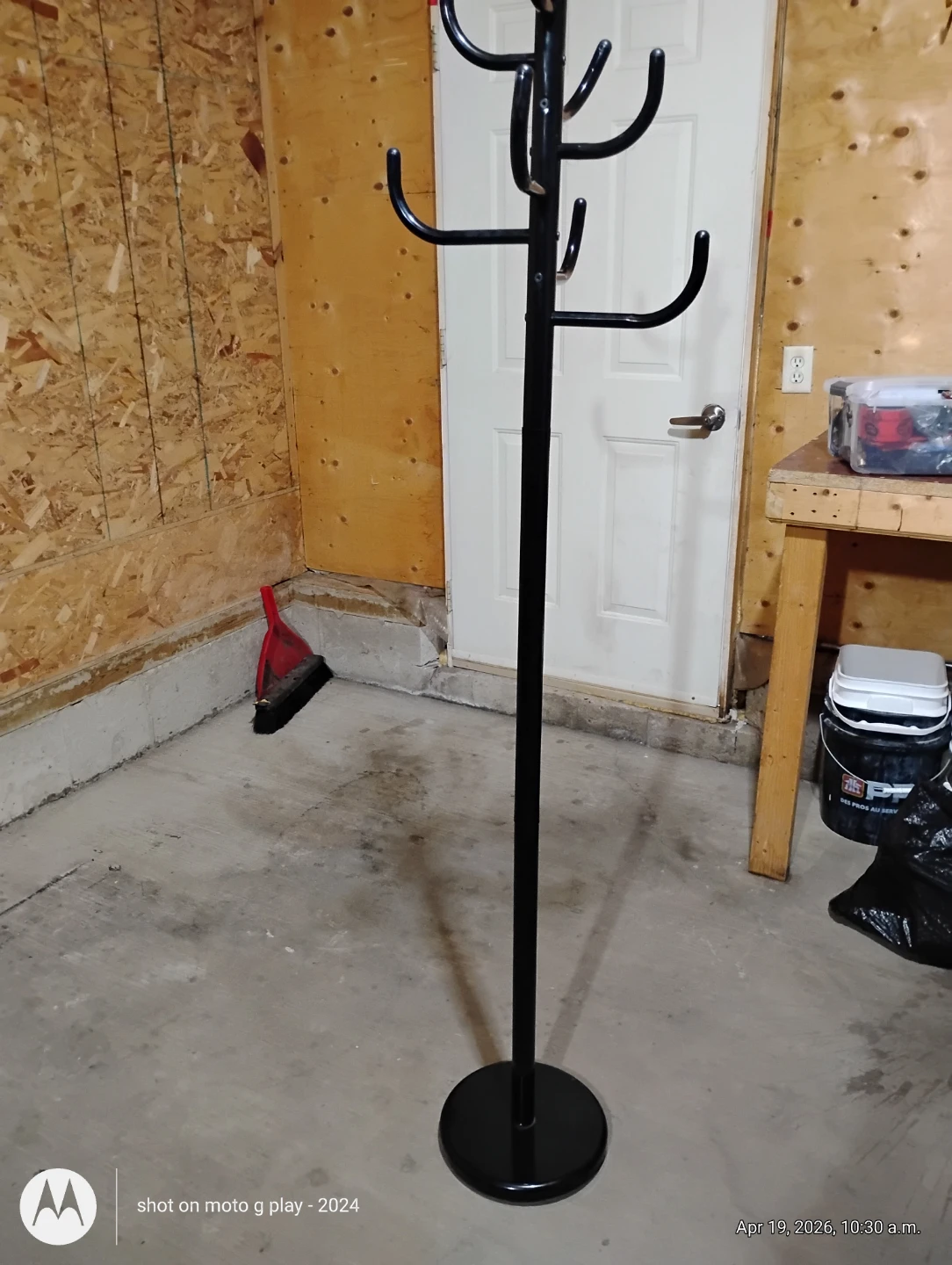 Black Coat Rack - photo 2