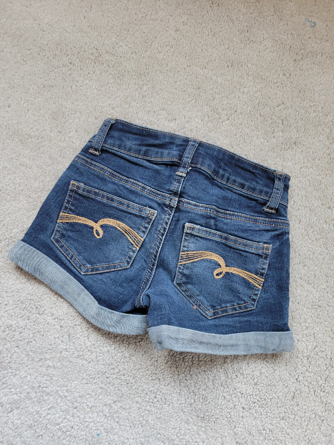 Justice Denim Shorts Size 7S - photo 2