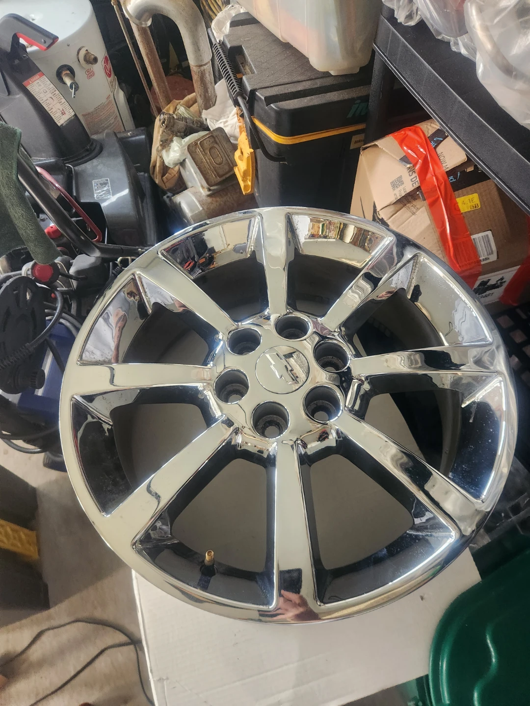 4 Chrome Alloy Wheels