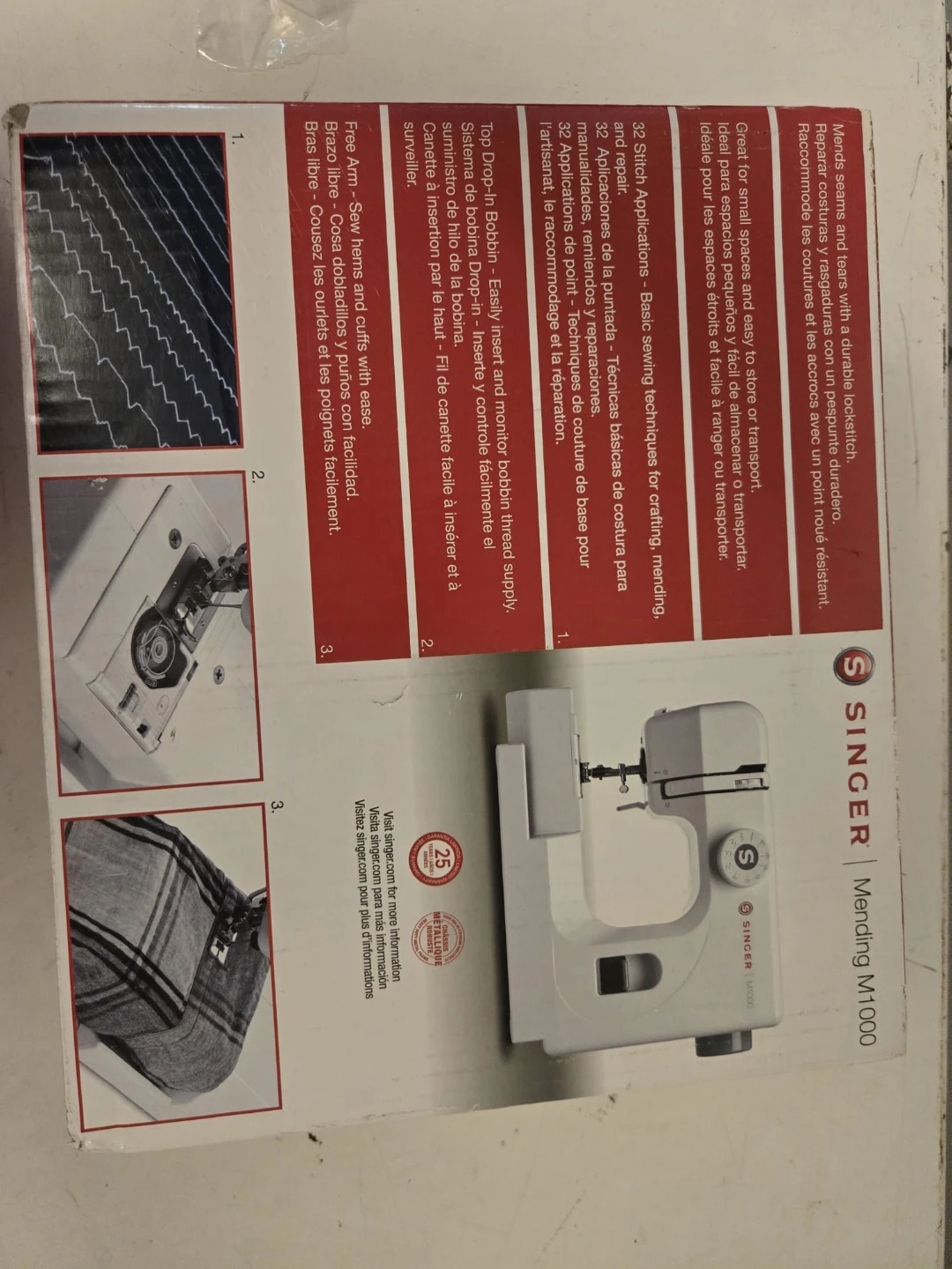Singer M1000 Mending Sewing Machine - photo 4