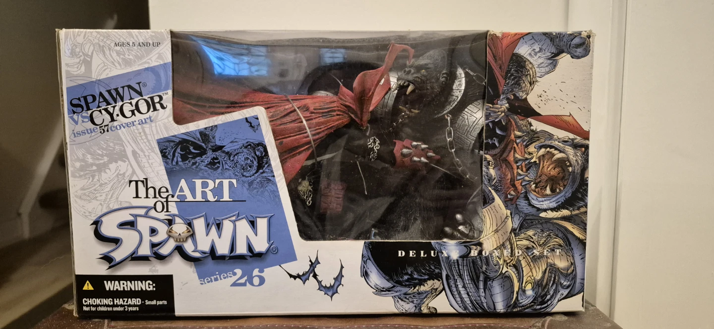 Spawn vs. Cy-Gor Deluxe Boxed Set