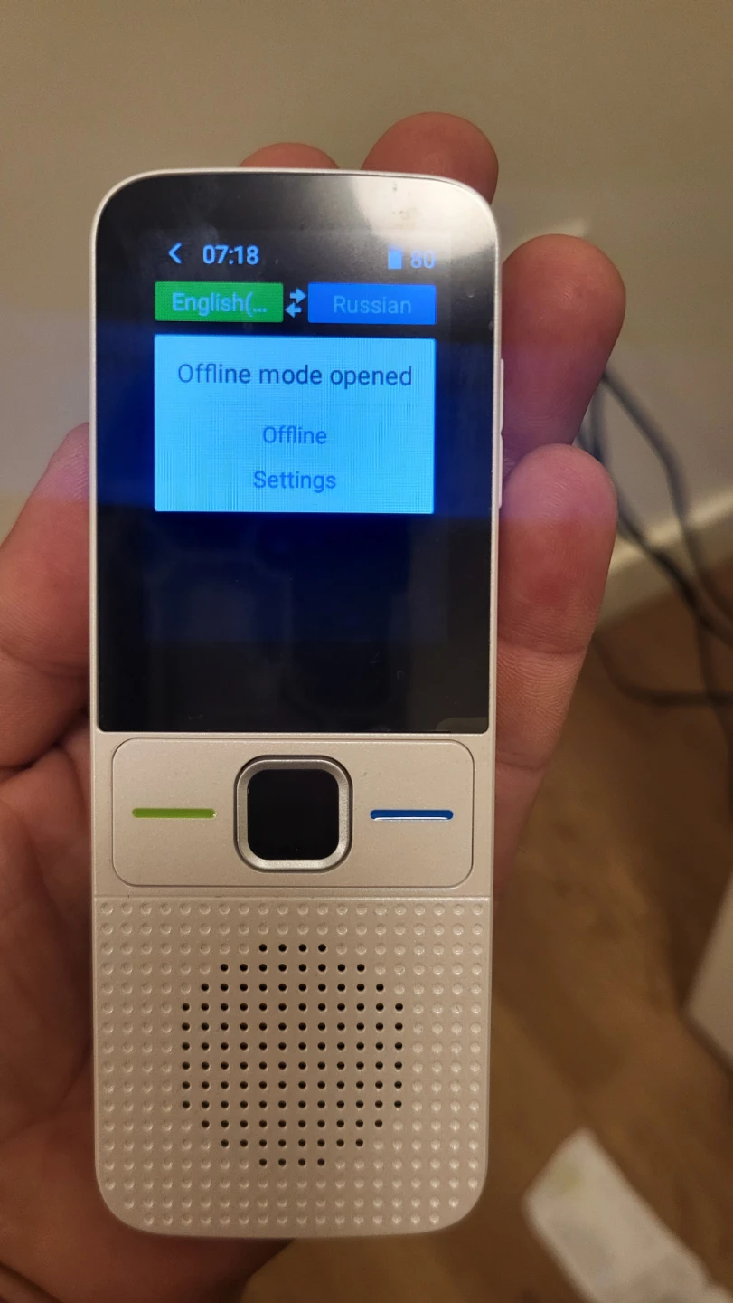 White Language Translator Device
