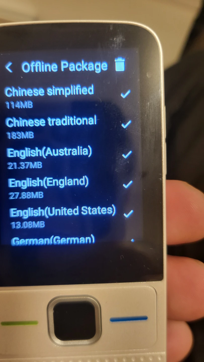 White Language Translator Device - photo 4