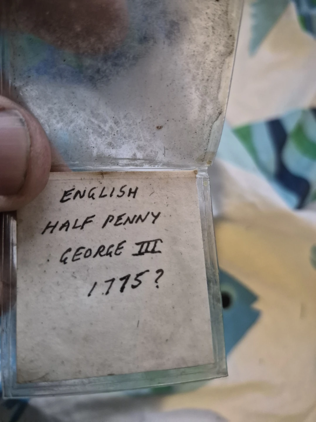 English Half Penny George III 1775 Coin - photo 2