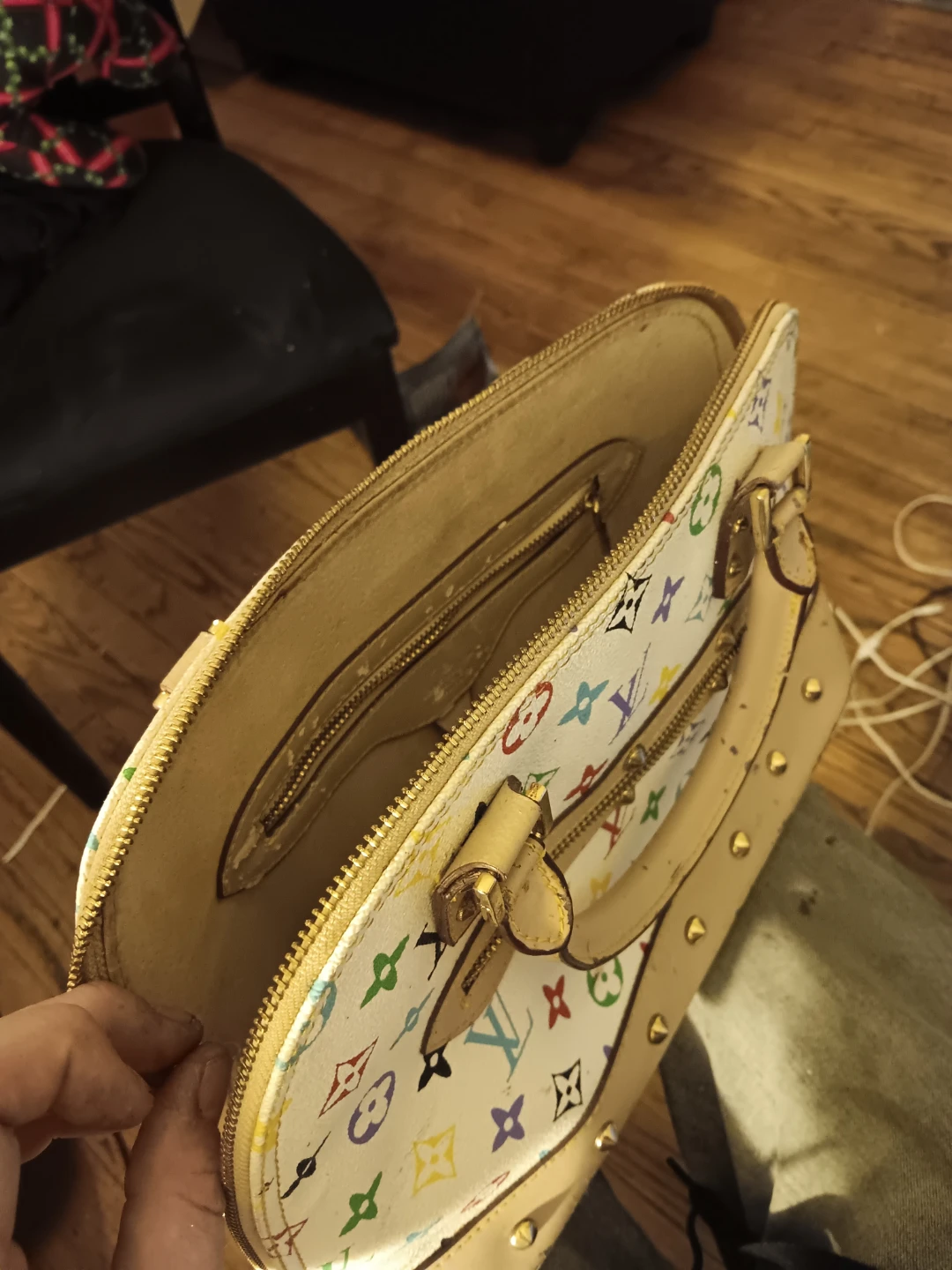 Louis Vuitton Multicolor Alma PM Handbag - photo 2