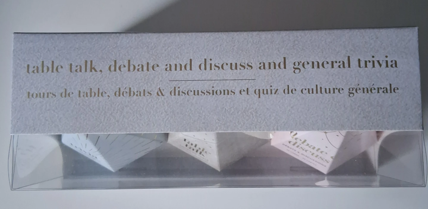 Indigo Table Talk, Debate & Discuss, General Trivia Card Sets - photo 2