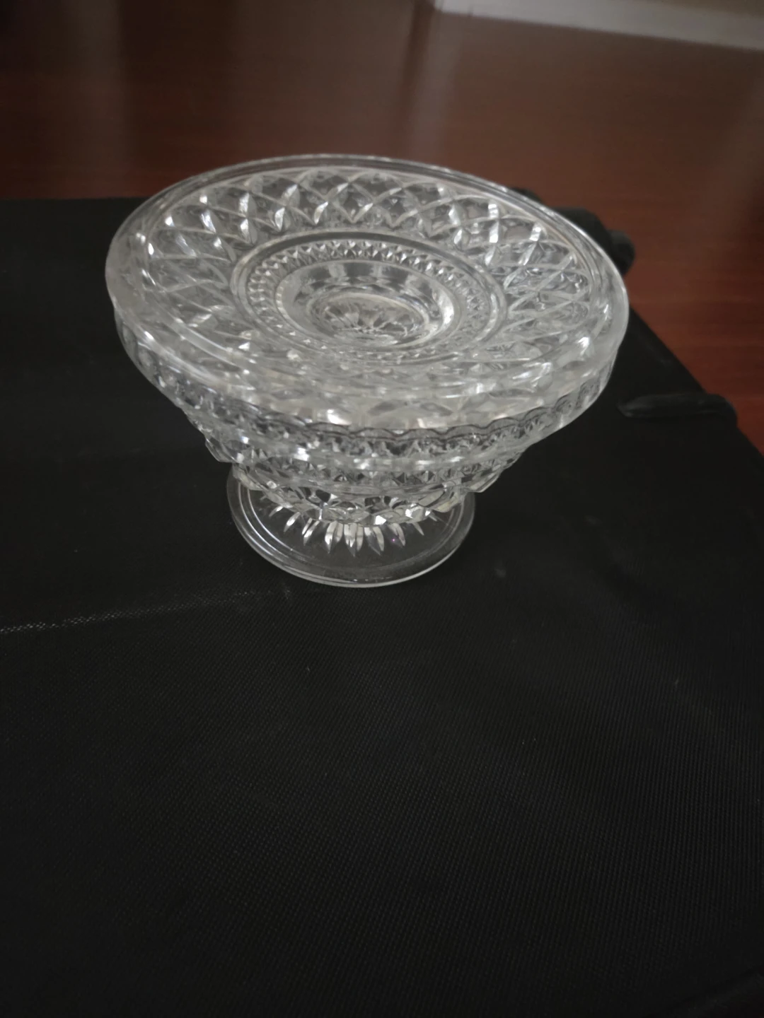 Glass Pedestal Candy Dish with Lid - photo 4