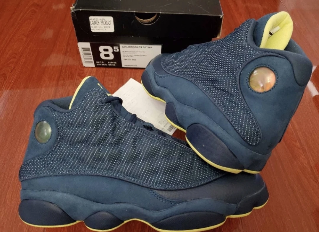 DS Air jordan 13 Squadron blue size 8.5