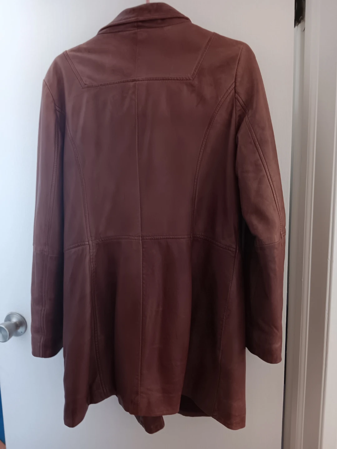 Danier Brown Leather Jacket - photo 2