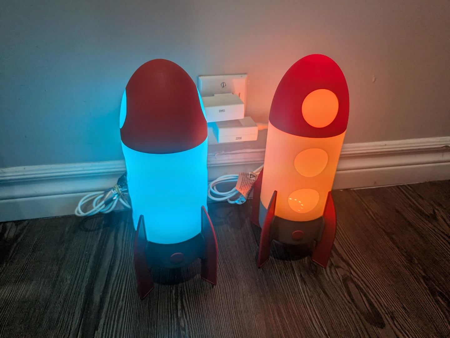 IKEA Aftonsparv Rocketship Lamps - photo 2