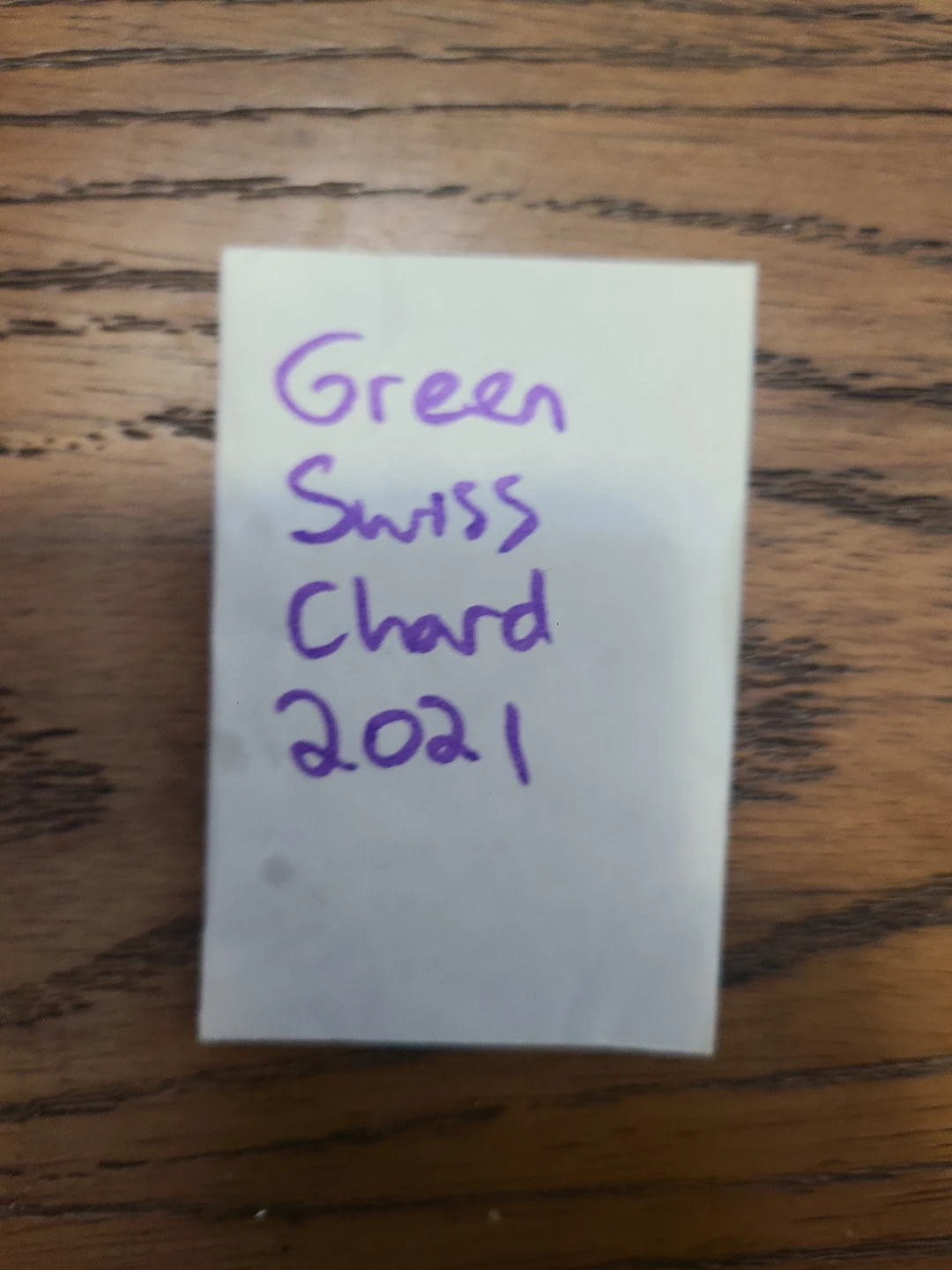 Green Swiss Chard Seeds - 2021 Harvest