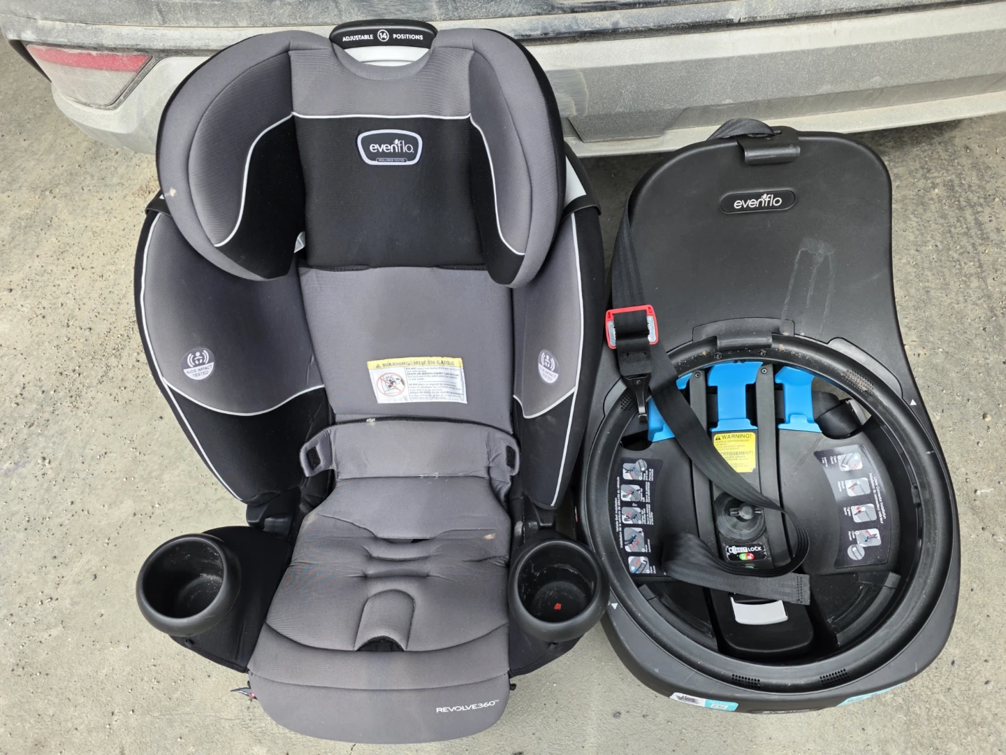 Evenflo Revolve360 Rotating Car Seat - photo 2