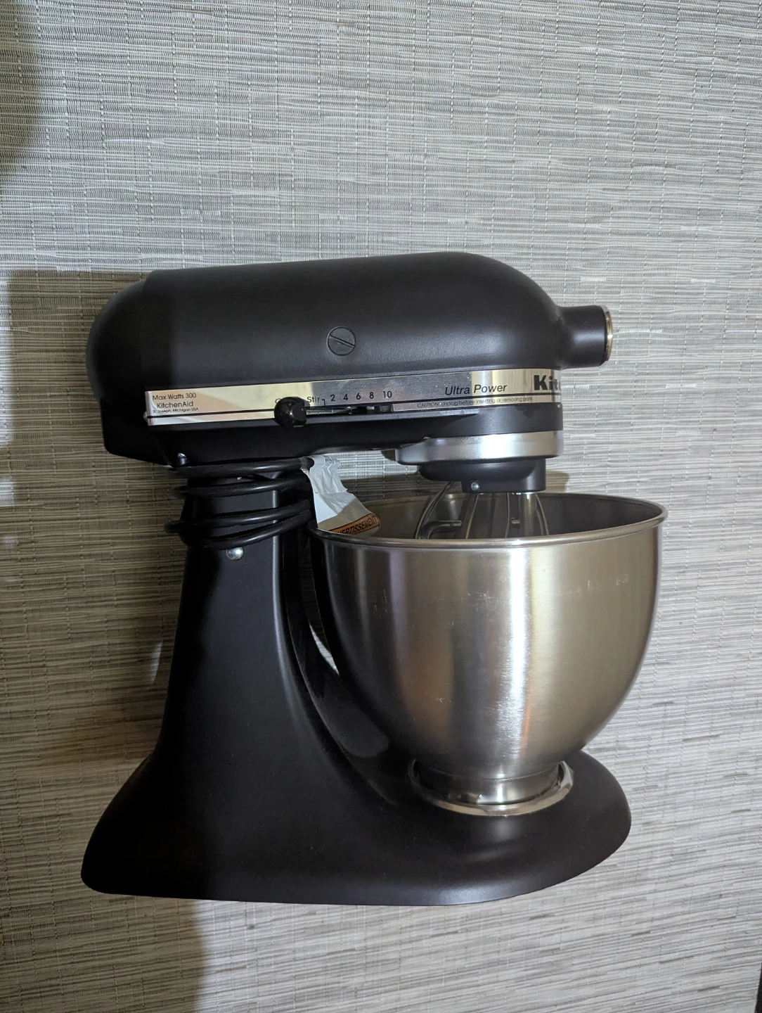 KitchenAid Tilt-Head Stand Mixer - 4.5 Quart Matte Black - photo 2