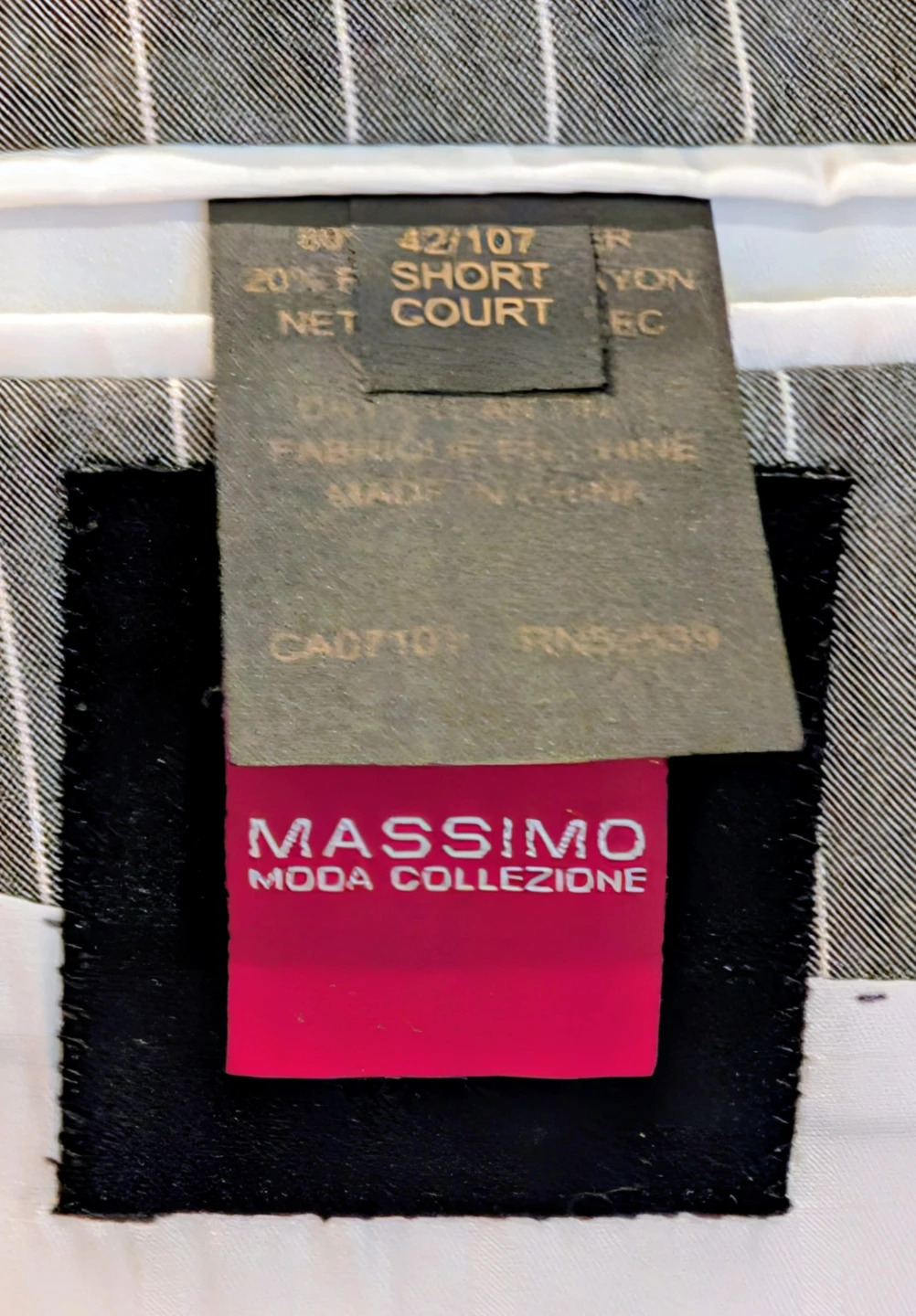 Massimo Moda Collezio Pinstripe Blazer - photo 4