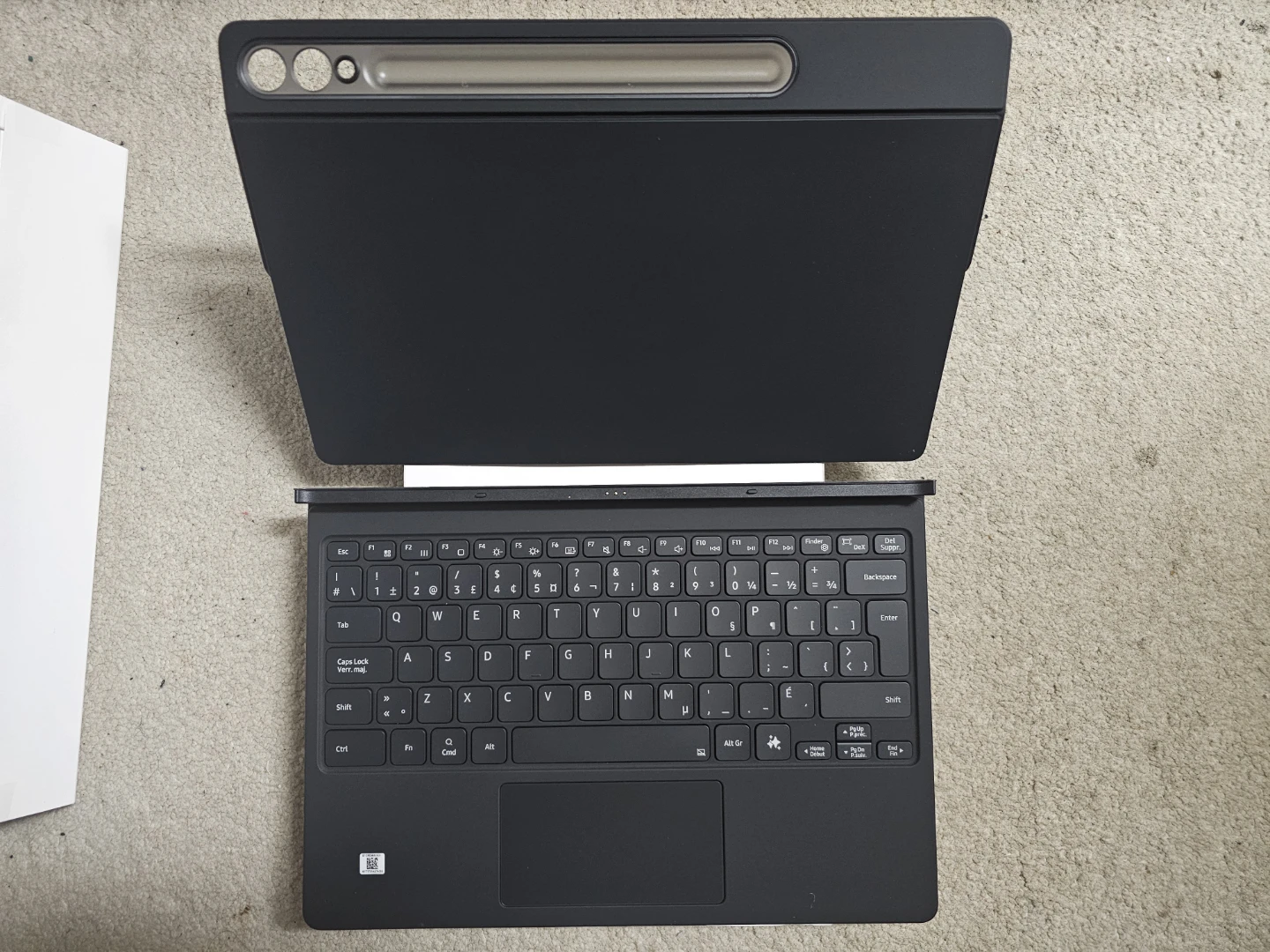 Samsung Keyboard Case for Galaxy Tab S10+/S9+/S9FE+ Black - photo 3