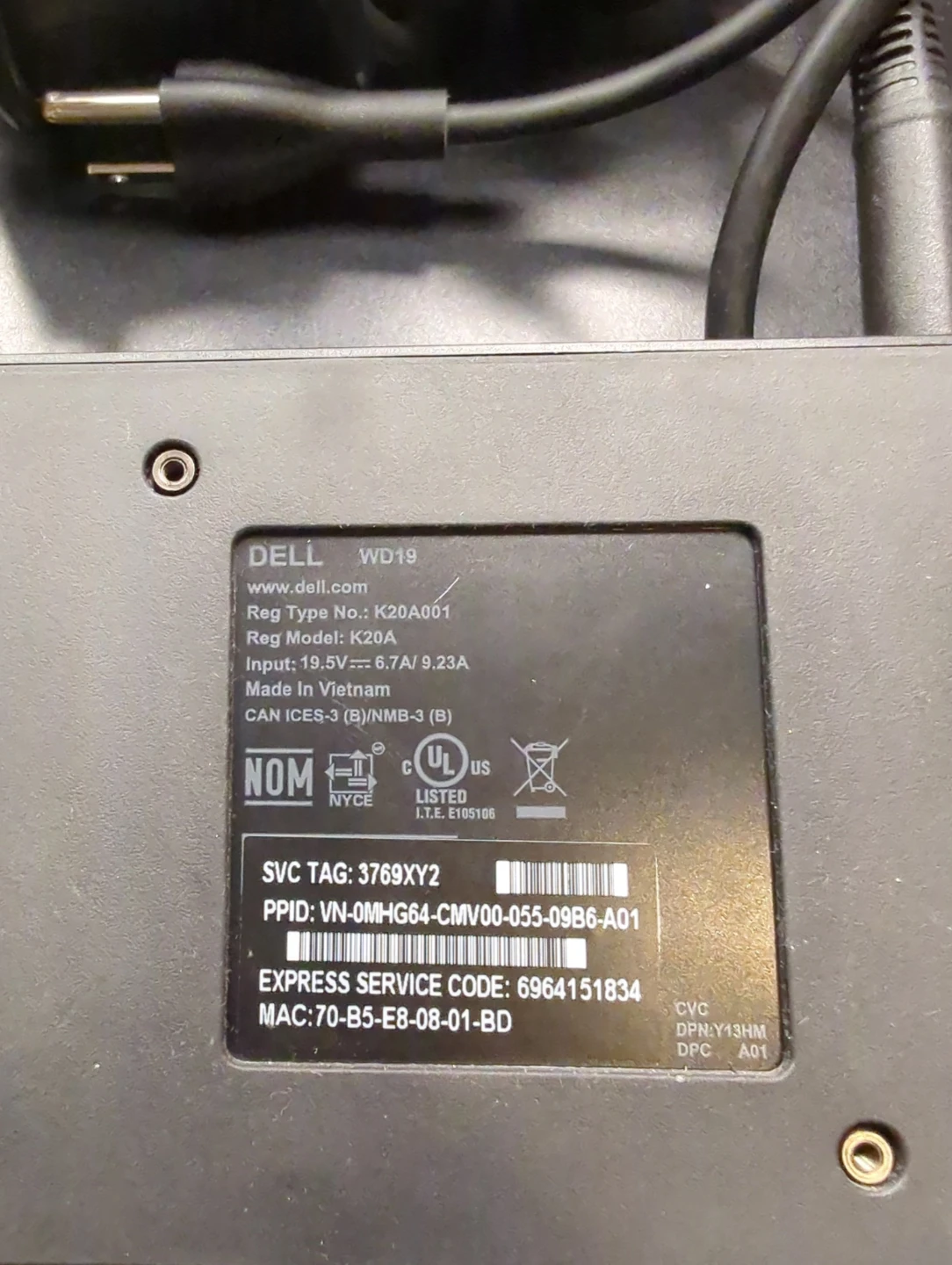 Dell WD19 Docking Station #5 - photo 4