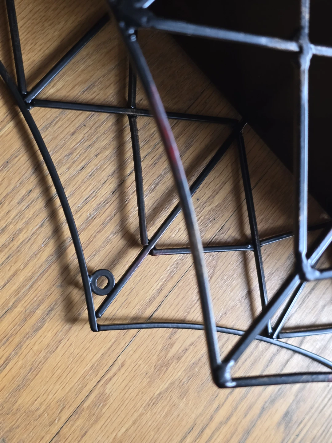 Black Metal Bridge Shelf - photo 2
