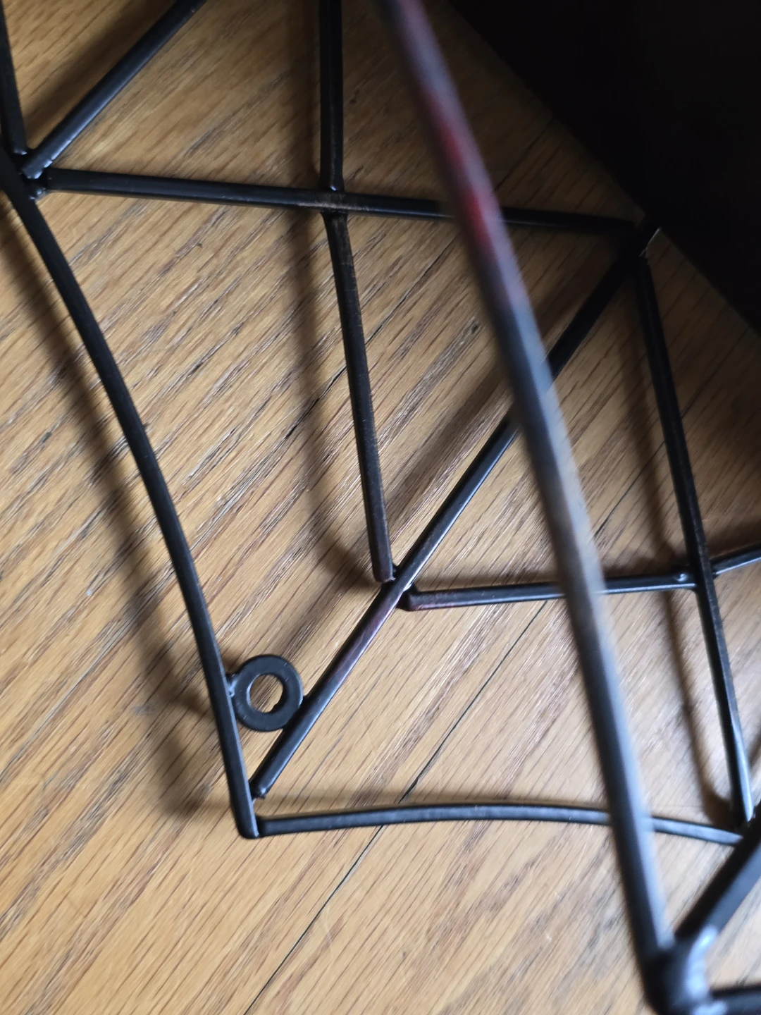Black Metal Bridge Shelf - photo 3