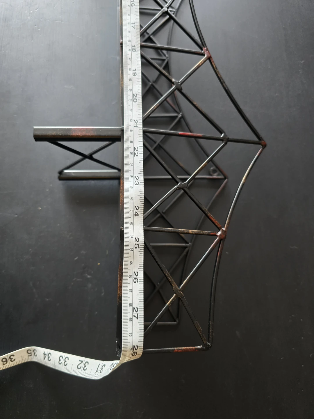 Black Metal Bridge Shelf - photo 5